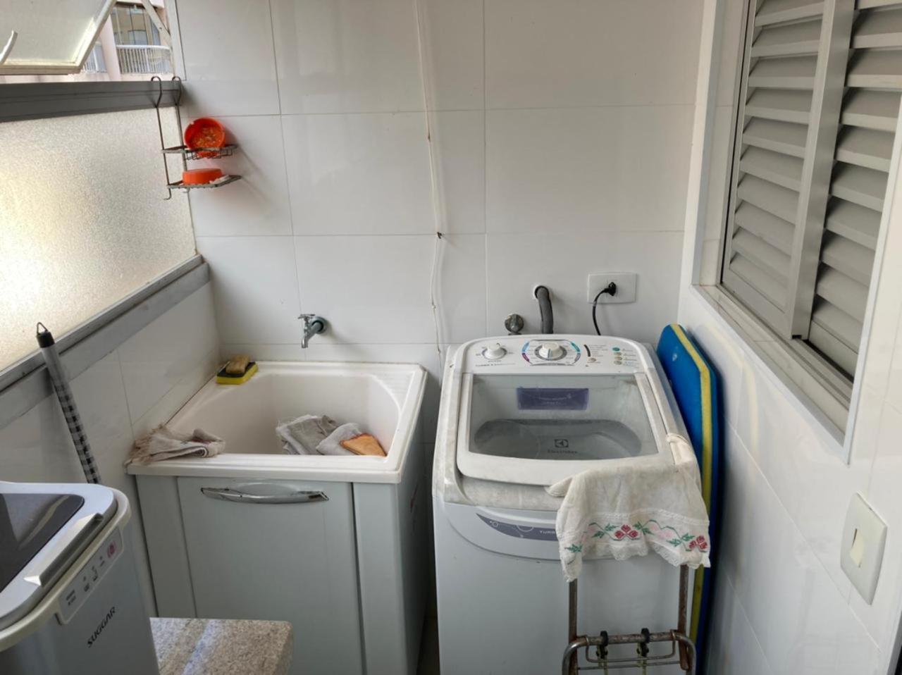 Pe Na Areia - Com Servico De Praia Guaruja Ngoại thất bức ảnh